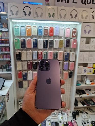 ipad pro: IPhone 14 Pro Max, 256 GB, Deep Purple, Face ID — 1