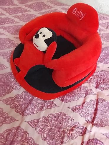 usag ucun: Uşaq üçün yumşaq oturacaq/kreslo - Model: peluş materialdan — 5