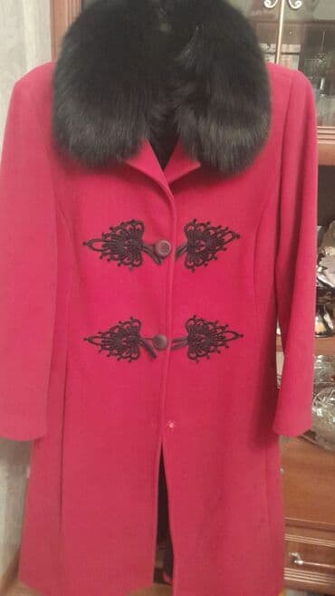 Palto, rəng - Qırmızı