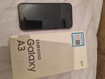 samsung note fe: Samsung Galaxy A3 2017, 16 GB, rəng - Qara, Barmaq izi — 4