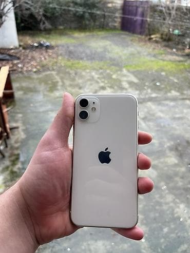 Мобильные телефоны и аксессуары: IPhone 11, 128 ГБ, Белый, Face ID — 2