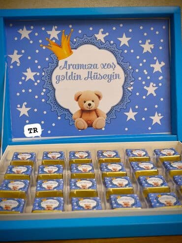 подарок мужчине на 23 февраля: Şokolad xonçasi ad günleri,xna partileri,kicik toy ve saire istənilən — 9
