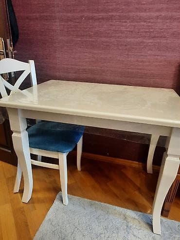 taxta kub: Mətbəx üçün, Açılmayan, Dördbucaq masa — 1