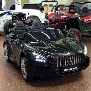 maşınlar uşaq üçün: 12 V 45 watt 2 yerlik lisensiyalı Mercedes AMG GT seriyası. Sürət — 1