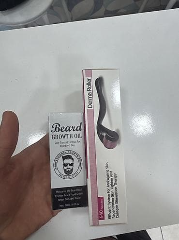 Çantalar: Saqqal serumu + Derma Roller — 1