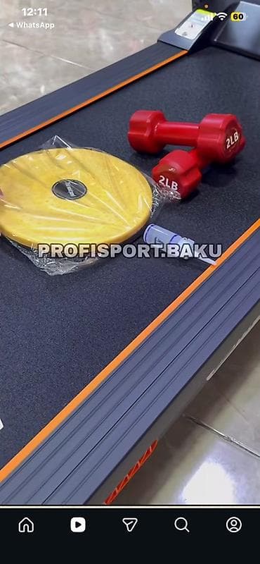 mini disk: Qaçış trenajoru Body Fit T9 - Maksimum çəkidaşıma: 130 kq (şəkildə — 2