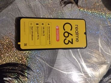 Ferrari: Realme C63, 256 GB, rəng - Mavi, Sənədlərlə — 6