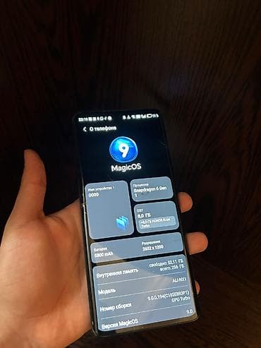 iphone 4 s: Honor X9b, 256 GB, rəng - Qara, Qırıq — 9