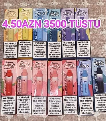 Məhsul: Vapeman birdəfəlik elektron siqaretlər - Seriyalar: Dig2 — 1