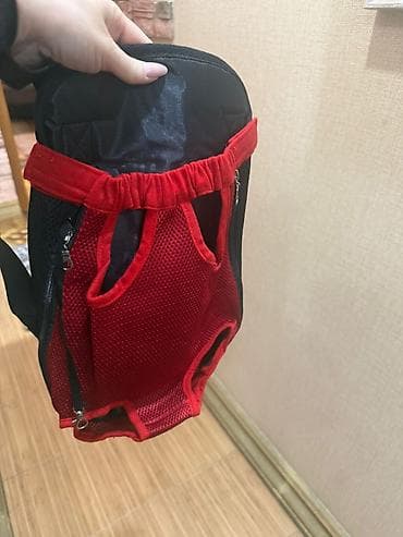 keci seki: Balaca it/pişik üçün ön tərəfdən daşıma çantası (pet carrier) - — 2