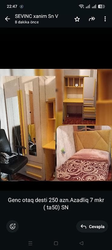 uşaqlar ucun qulaqciq: Genc otaq desti 250 azn.Azadliq 7 mkr ( ta50) SN — 1