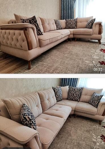 teze divanlar: Künc divan. Ölçülər 3x2 Təp təzə kimidir. Hər iki tərəfi bazalidir. Və — 1