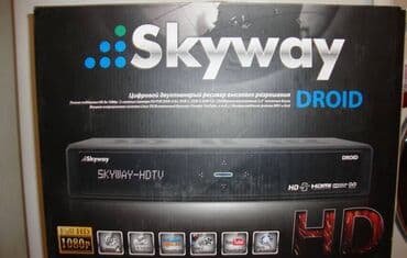 atv plus wifi: Спутниковый ресивер Skyway Droid — 1