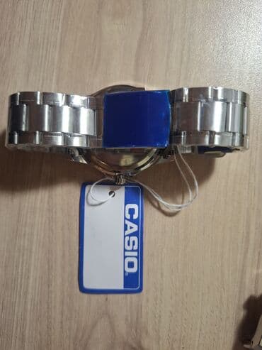 casio edifice saat: Qol saatı, Casio, rəng - Gümüşü — 2