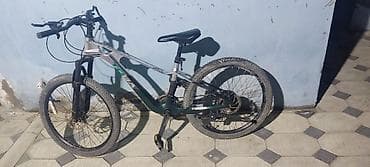 MTB velosiped – 26" təkərlər, disk əyləclər, ön amortizator, alüminium