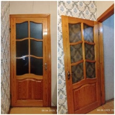 gəncədə işlənmiş ucuz qiymətə qapıların satışı: İşlənmiş Otaq qapısı Ünvandan götürmə — 1