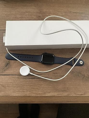 apple watch 6 44: Smart saat, Apple, Suya davamlı, rəng - Göy — 7