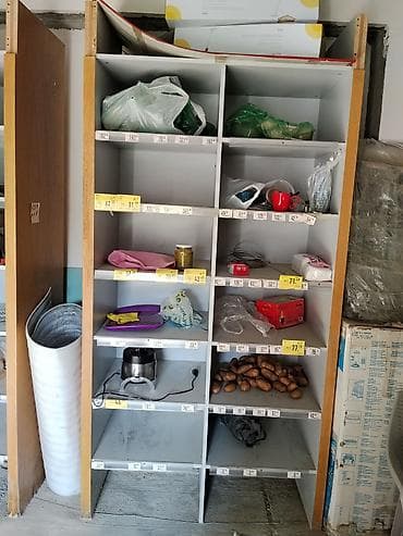 Mağaza avadanlığı: Satılır: Modul tipli ofis/mağaza rəf sistemi

hündürlüyü 2,50. eni 1.3 — 1