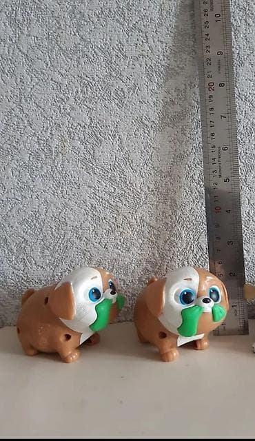 usaq alemi: Oyuncaq itlər. Bir ədədi 2 manatdı. ikisini alana 3 manat. ( 2 — 1