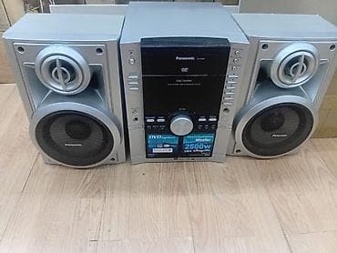 scan: Panasonic SA-VK690 ev audio sistemi - 3 hissəli mini hi-fi: əsas blok — 1