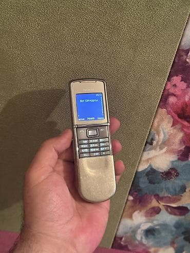 3 sim kart: Nokia 8 Sirocco, < 2 GB Memory Capacity, rəng - Qızılı, Düyməli — 1