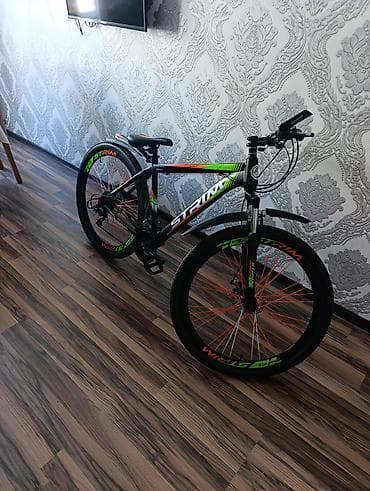 mini velosiped: STRIM XT 3900 dağ velosipedi - Çərçivə: yüngül ərintili, qara rəng — 4