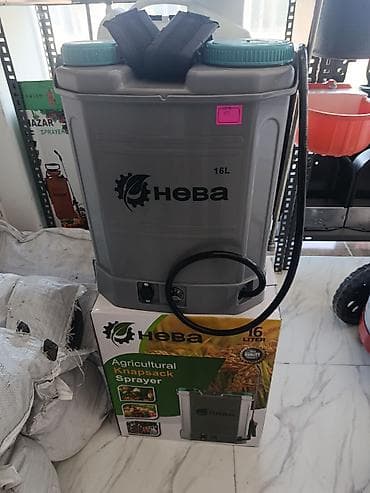 Heba Dərman səpən 16 litr Batareya ilə enerji yığıb işləyir