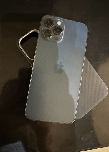 14 pro satilir: IPhone 12 Pro Max, 128 GB, Pacific Blue, Face ID — 5