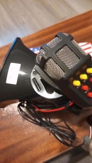 səs gücləndirici kalonka: Elektron Səs Siqnalı (Electronic Horn) – səsgücləndirici megafon tipli — 2