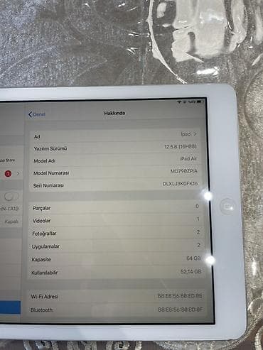 ipad pro m5: Salam İpad air 64 gb hec bir problemi yoxdur arxasinda 1-2 ciziği var — 4