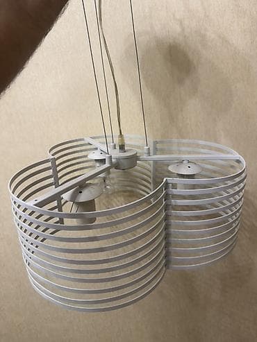 lusturler: Çılçıraq, 3 lampa, Metal — 2