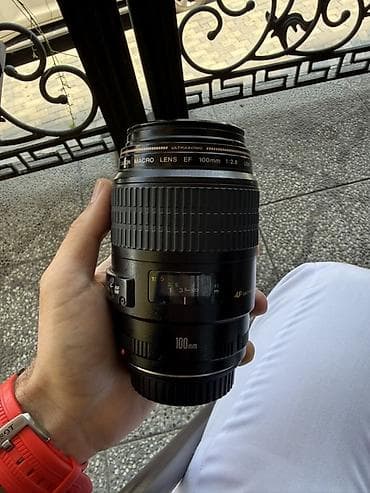 3 birinde printer: Canon EF 100mm f/2.8 Macro USM obyektiv - Bayonet: Canon EF — 1