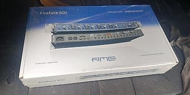 Səs kartları: RME Fireface 800 – 56-kanallı, 192 kHz FireWire audio interfeys — 4