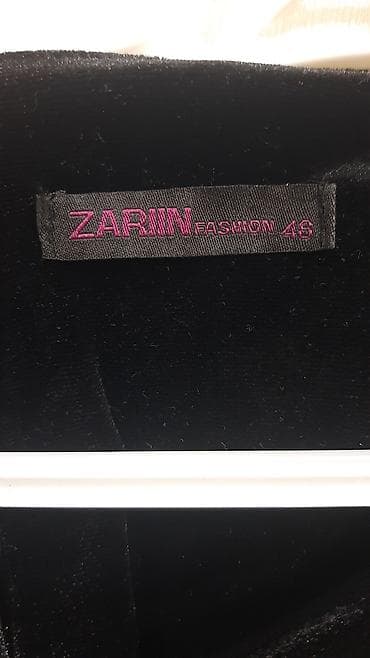 qadın əşyaları: Qadın bluzu – ZARIIN Fashion, ölçü 48 - Rəng: qara - Parça: yumşaq — 3
