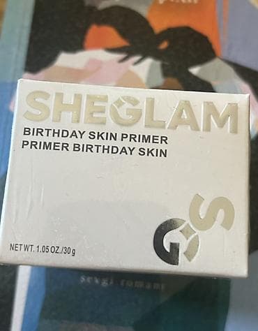 SHEGLAM Birthday Skin Primer, yenidir, hər cür dəri tipinə uyğundur