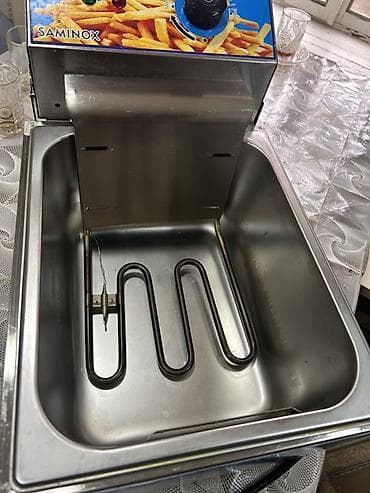 dyson air: SAMINOX elektrik fritoz - Brend: SAMINOX - Material: paslanmayan — 3