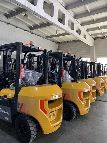 kompressor teh: Liugong E‑seriyası forkliftlər - Modellər: E30 və E35 - Yanacaq tipi — 1