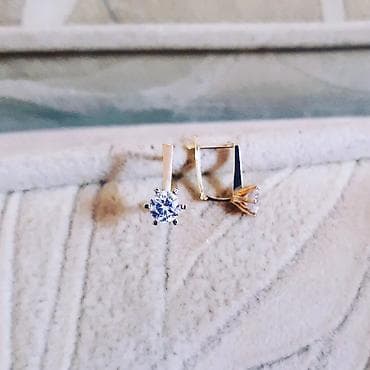 mismar sirga: Sırğa, Sarı qızıl, 585 Əyar — 3