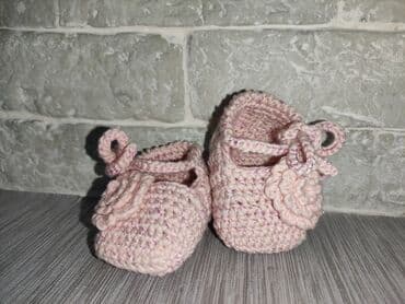 Dəstlər: Pinetka papıç, körpə uşaq üçün ayaqqabı. Əl işi. Sifariş qəbul — 2