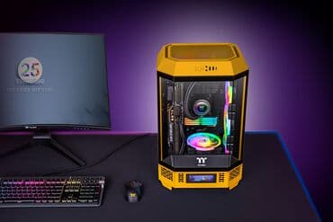 👉 Thermaltake The Tower 300 Bumblebee Edition - Unikal Dizaynlı