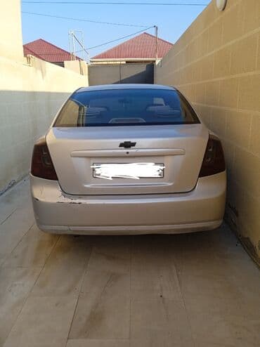ravon nexia r3 satis merkezi: Chevrolet Lacetti sedan - Kuzov: sedan, gümüşü rəng - Ön və arxa — 2