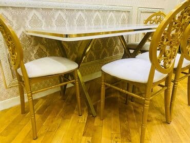 💫 Masa desti 💸 *Qiymət 450 azn* ✔️ Masa açılmır + 4 ədəd oturacaqlı ✔️