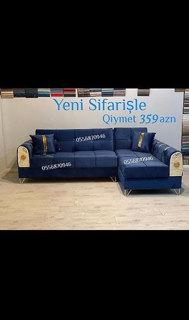 Ev və bağ: Künc divan, Yeni, Açılan, Bazalı, Parça, Şəhərdaxili pulsuz çatdırılma — 6