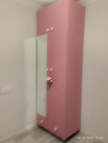 Mətbəx mebeli: Açılan, 2 qapılı Düz dolab, Qarderob, paltar dolabı — 1