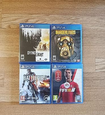 Ps4 oyun diskleri Battlefield 4 - 20 azn FIFA 18 - 15 AZN