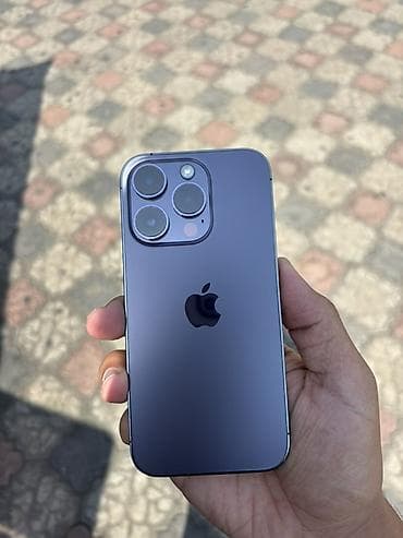telfon soyuducu: IPhone 14 Pro, 256 GB, Deep Purple, Face ID — 5