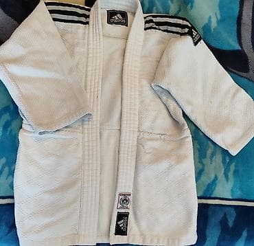 idman formalari: Adidas cüdo forması (judogi) dəsti. Dəstə üst gödəkçə və şalvar — 3