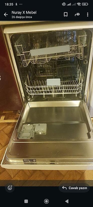 pec satilir: Beko qabyuyan satılır 12 persondu problemsizdi qiymət 150 AZN ünvan — 2