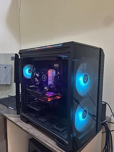 komp: İntel Core i7-10700K THERMALTAKE 240 LİQUİD ASUS ROG Z490 DDR4 — 2