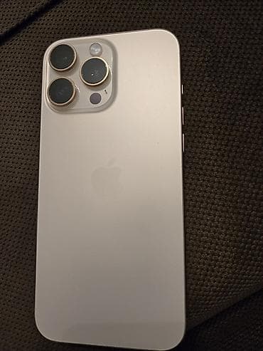 iphone işlenmiş: IPhone 16 Pro Max, 256 GB, Qızılı, Face ID — 1